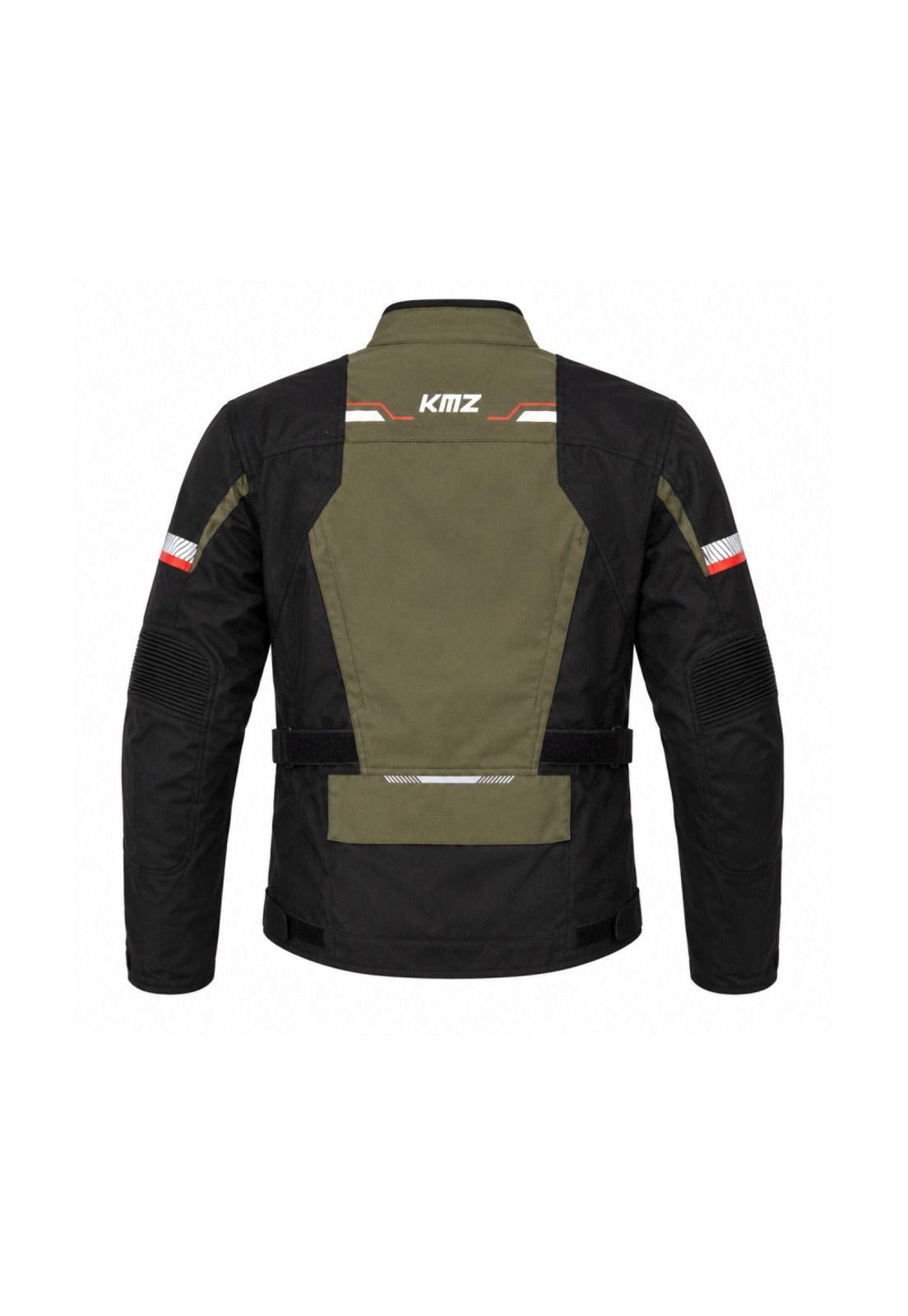 Chaqueta Moto Calle Atlantic Verde/Negro KMZ-1