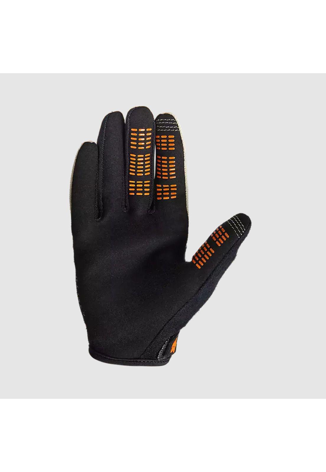 Guantes Bicicleta Niño Ranger Crema Fox-1