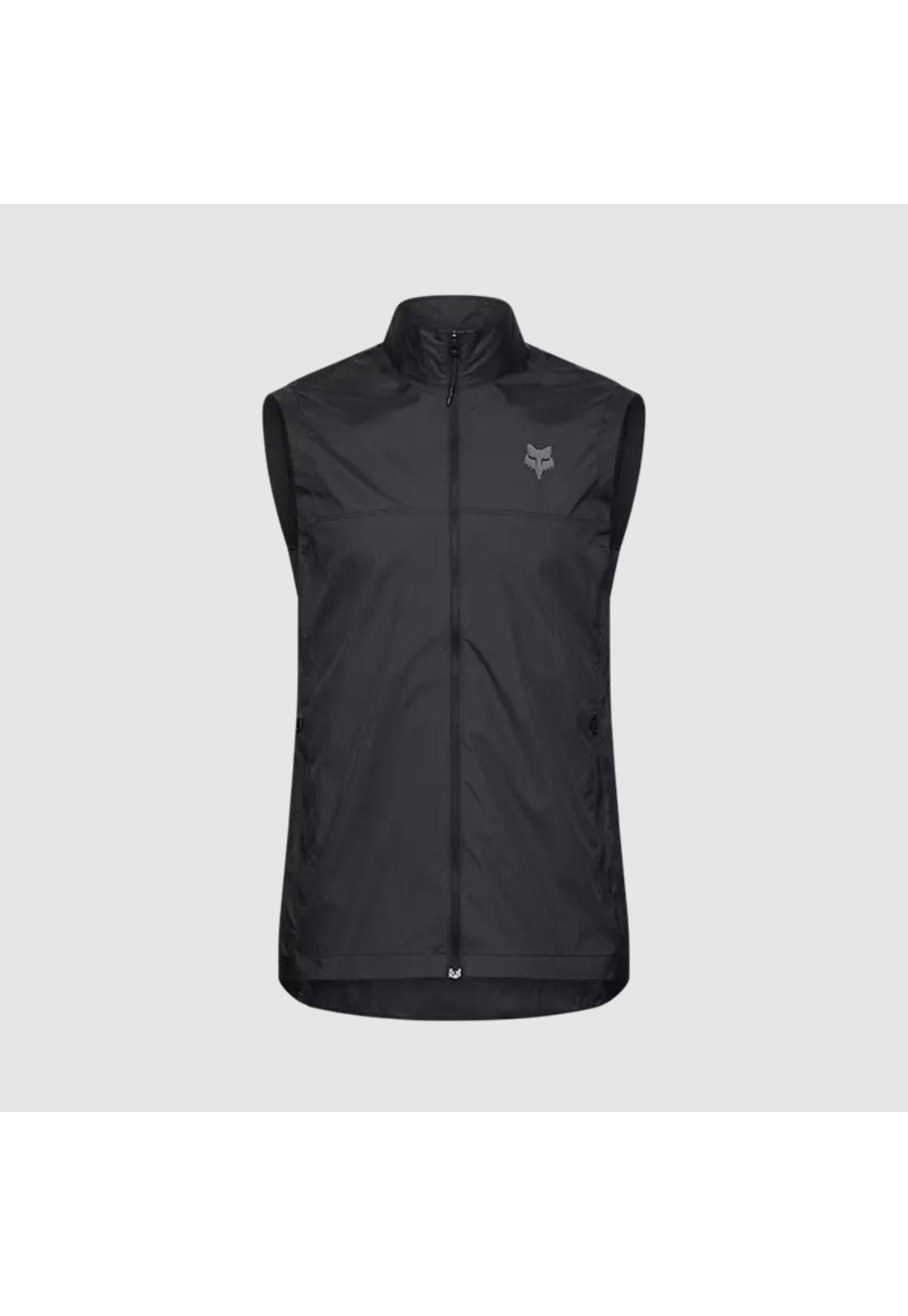 Chaqueta Cortavientos Sin Mangas Lifestyle Ranger Negro Fox-0