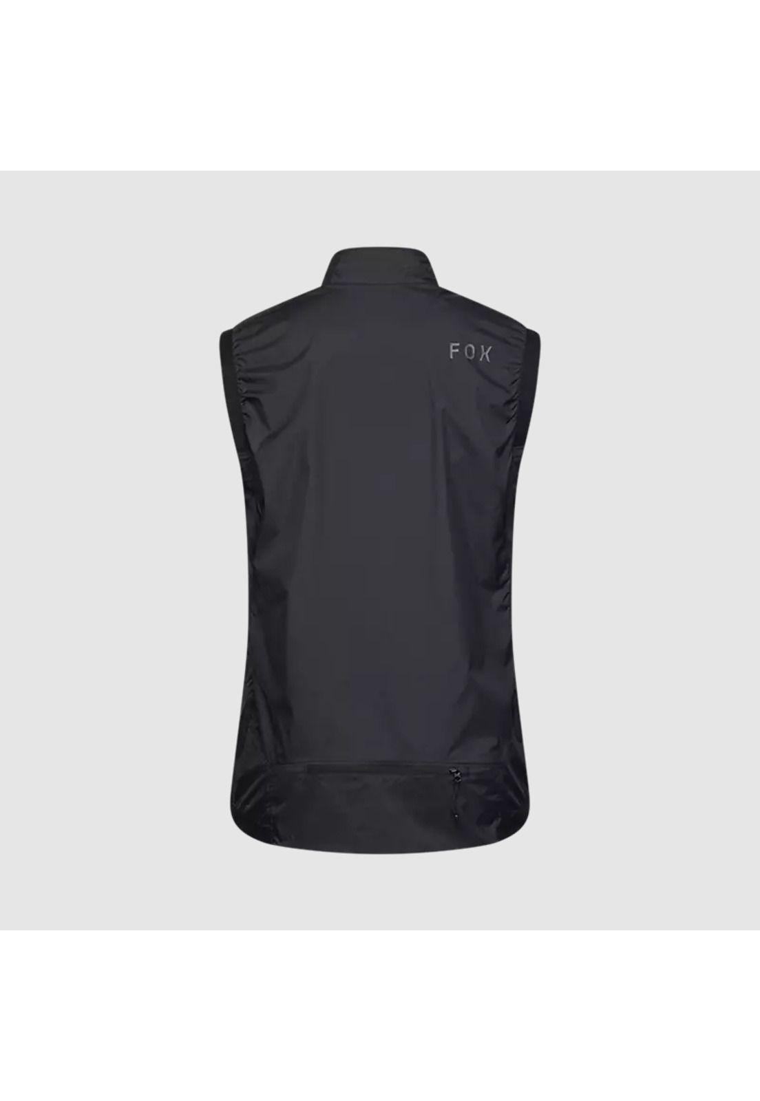 Chaqueta Cortavientos Sin Mangas Lifestyle Ranger Negro Fox-1