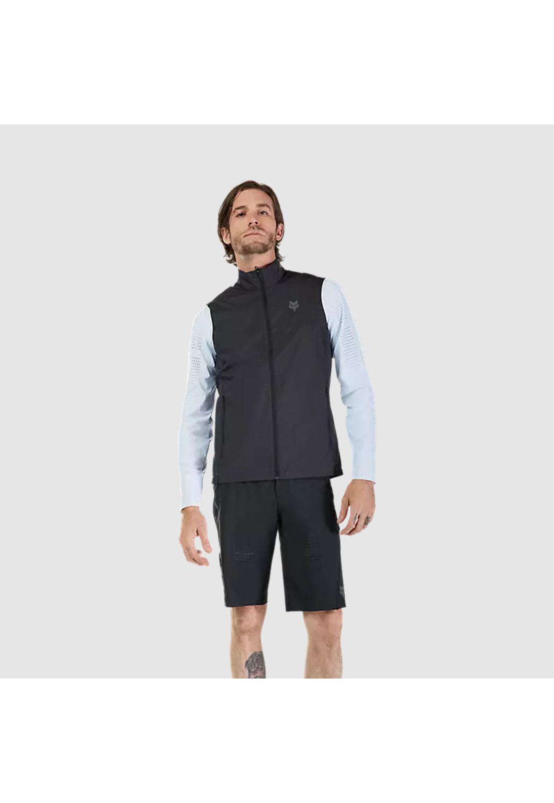 Chaqueta Cortavientos Sin Mangas Lifestyle Ranger Negro Fox-2