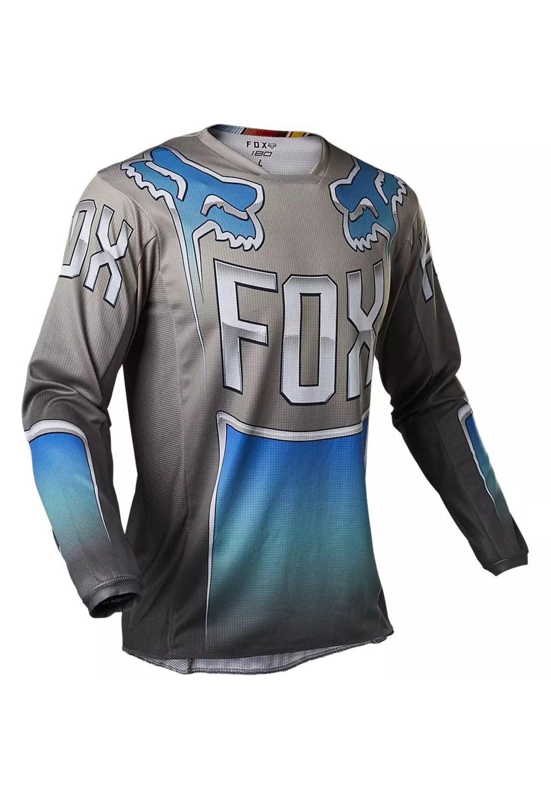 Polera Moto 180 CNTRO Azul Fox-0