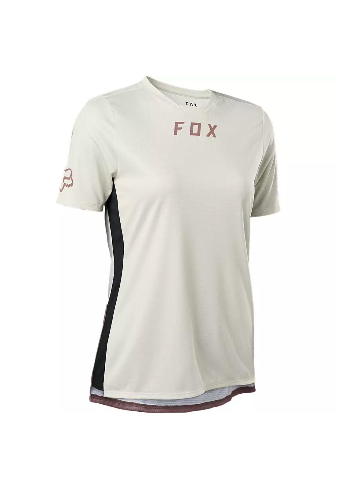 Polera Bicicleta Mujer Defend Blanco Fox-0