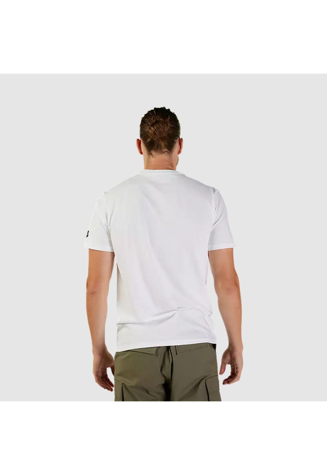 Polera Lifestyle Pro Circuit Blanco Fox-2