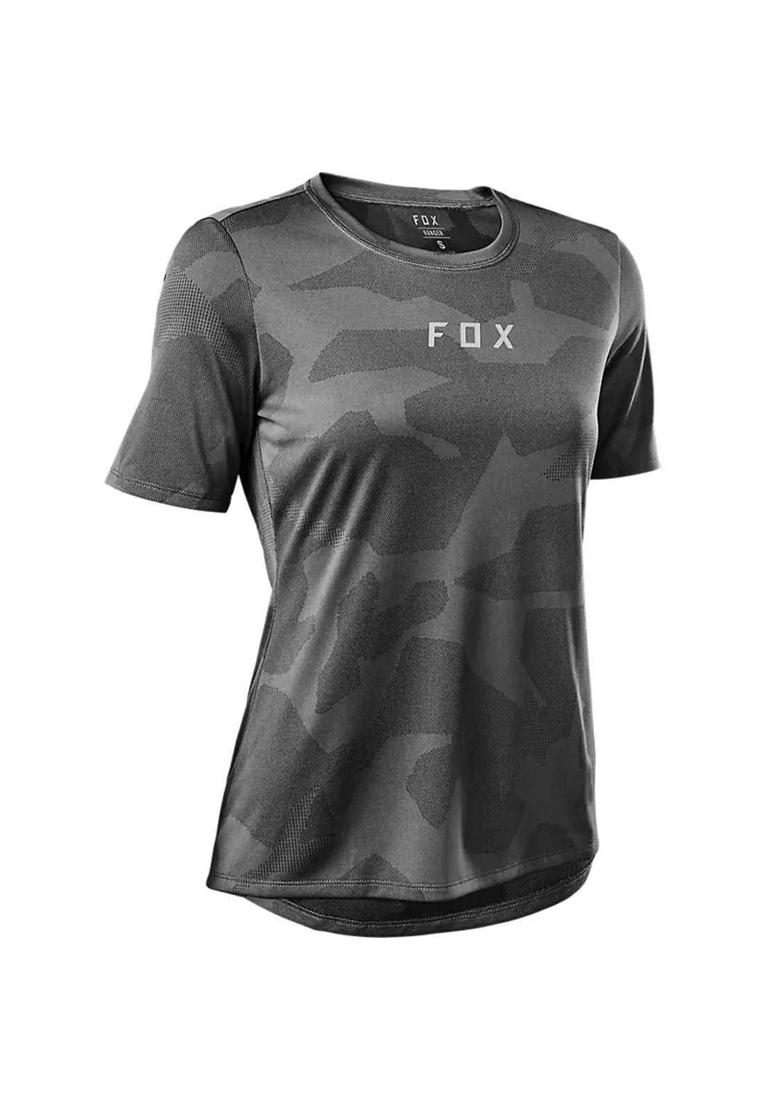 Polera Bicicleta Mujer Ranger Drirelease Gris Fox-0