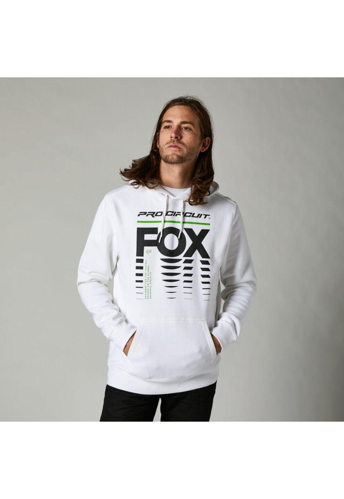Poleron Lifestyle Pro Circuit Blanco Fox-2