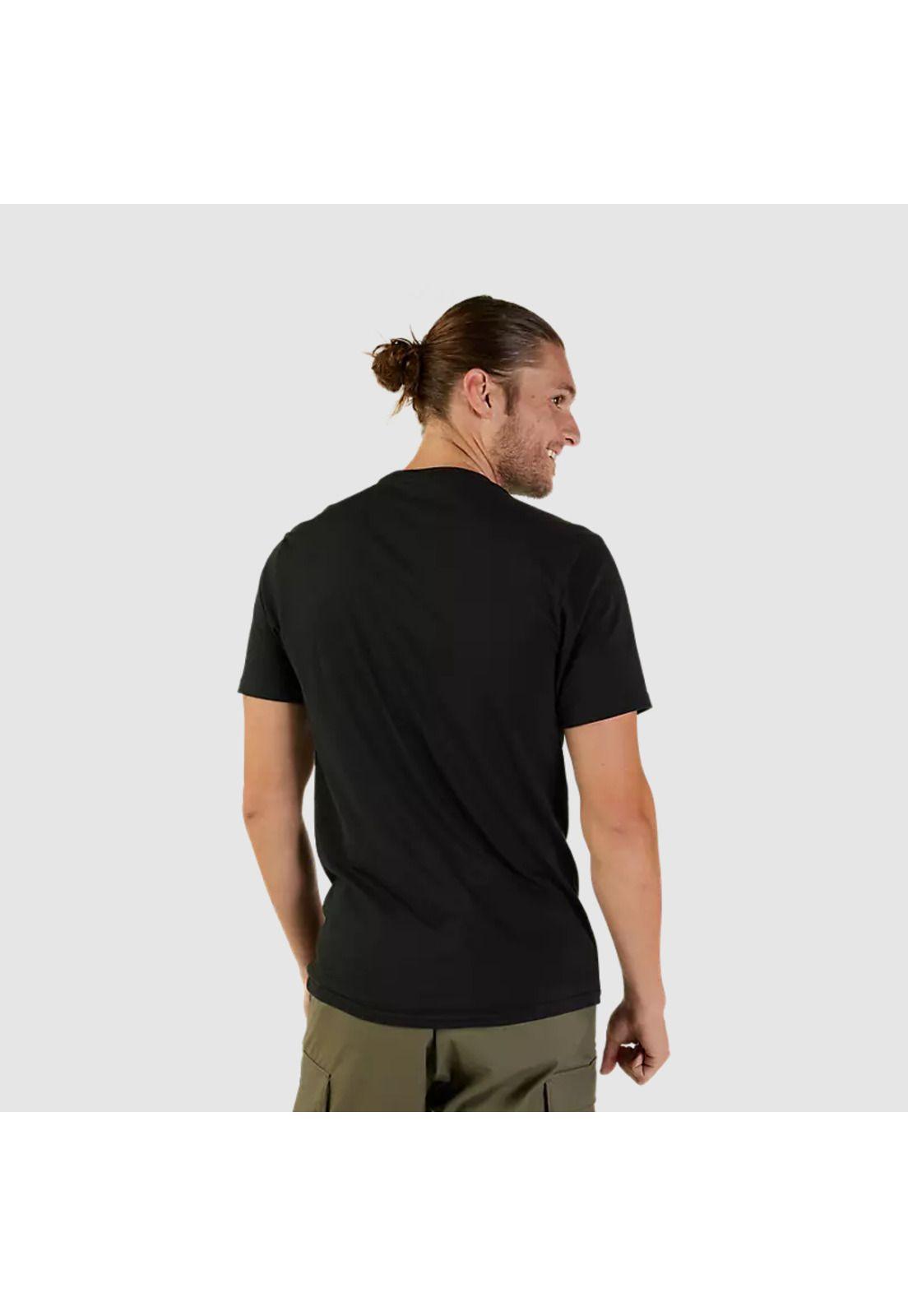Polera Lifestyle Pro Circuit Negro Fox-2