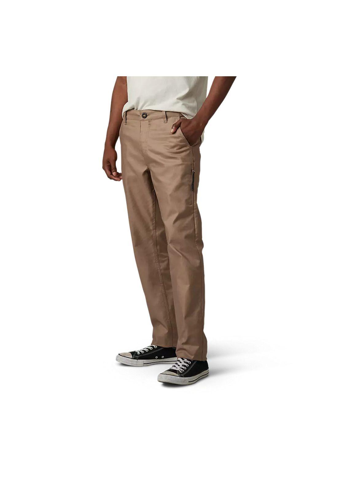 Pantalon Lifestyle Essex Elástico Beige Fox-2