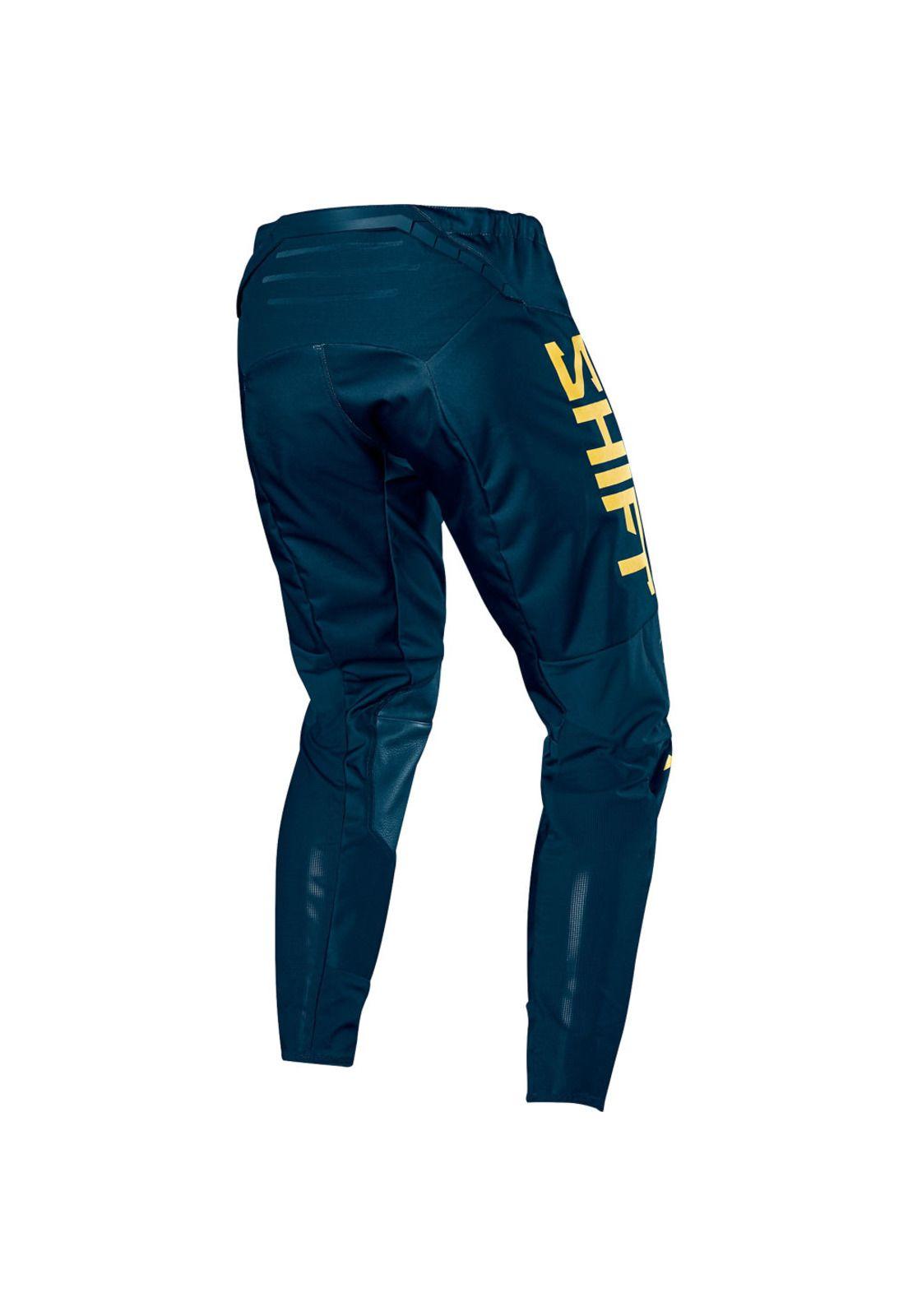 Pantalon Moto Black Label Gold Navy Shift-1