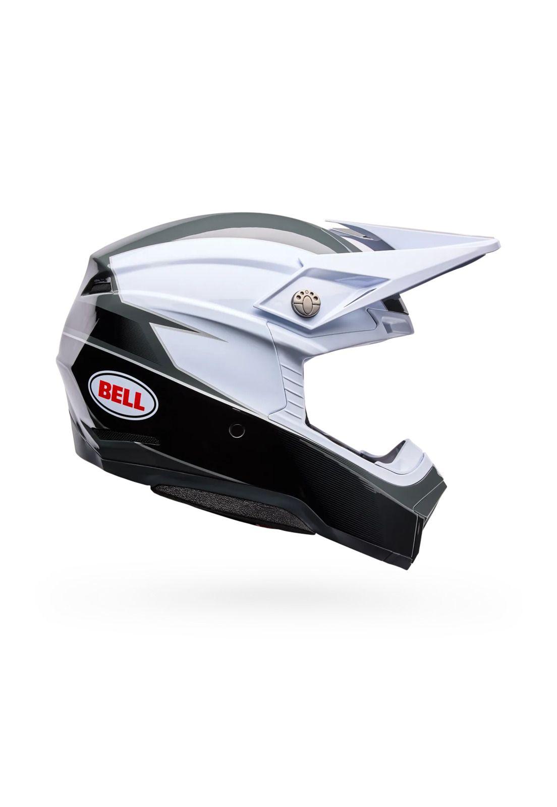 Casco Moto Moto-10 Falcon Mips Blanco/Negro Bell-0
