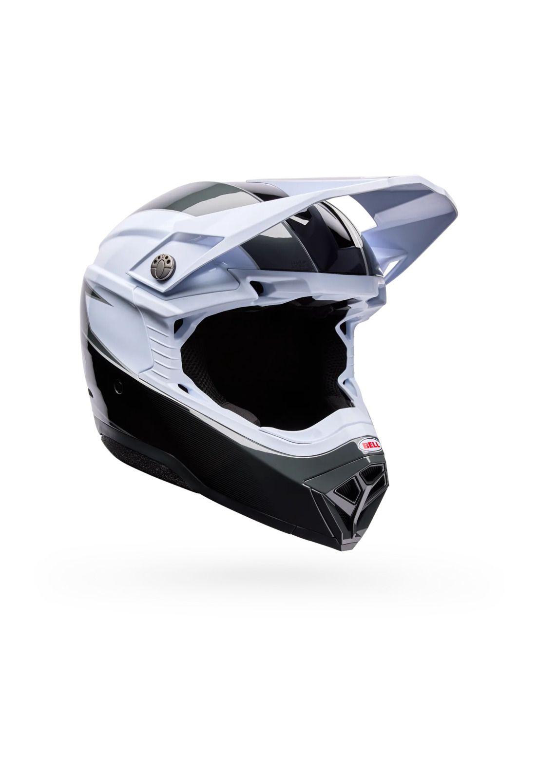 Casco Moto Moto-10 Falcon Mips Blanco/Negro Bell-1