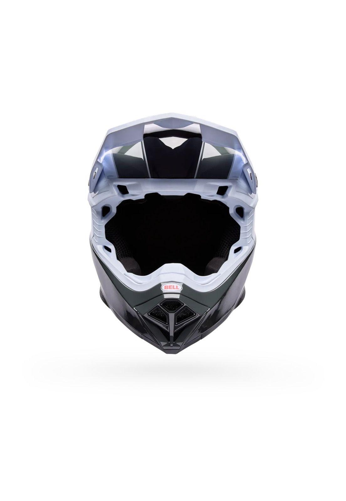 Casco Moto Moto-10 Falcon Mips Blanco/Negro Bell-2