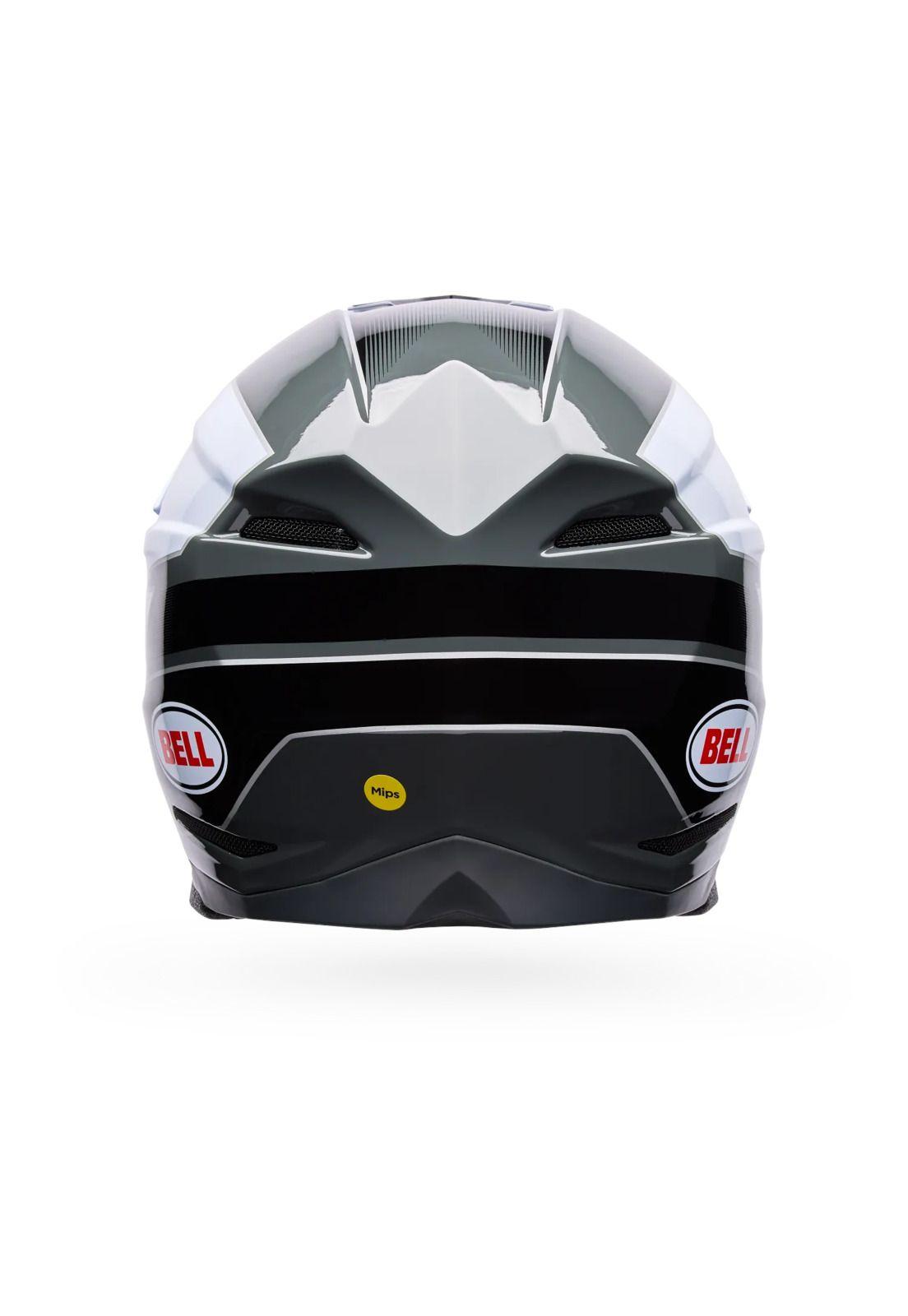 Casco Moto Moto-10 Falcon Mips Blanco/Negro Bell-3