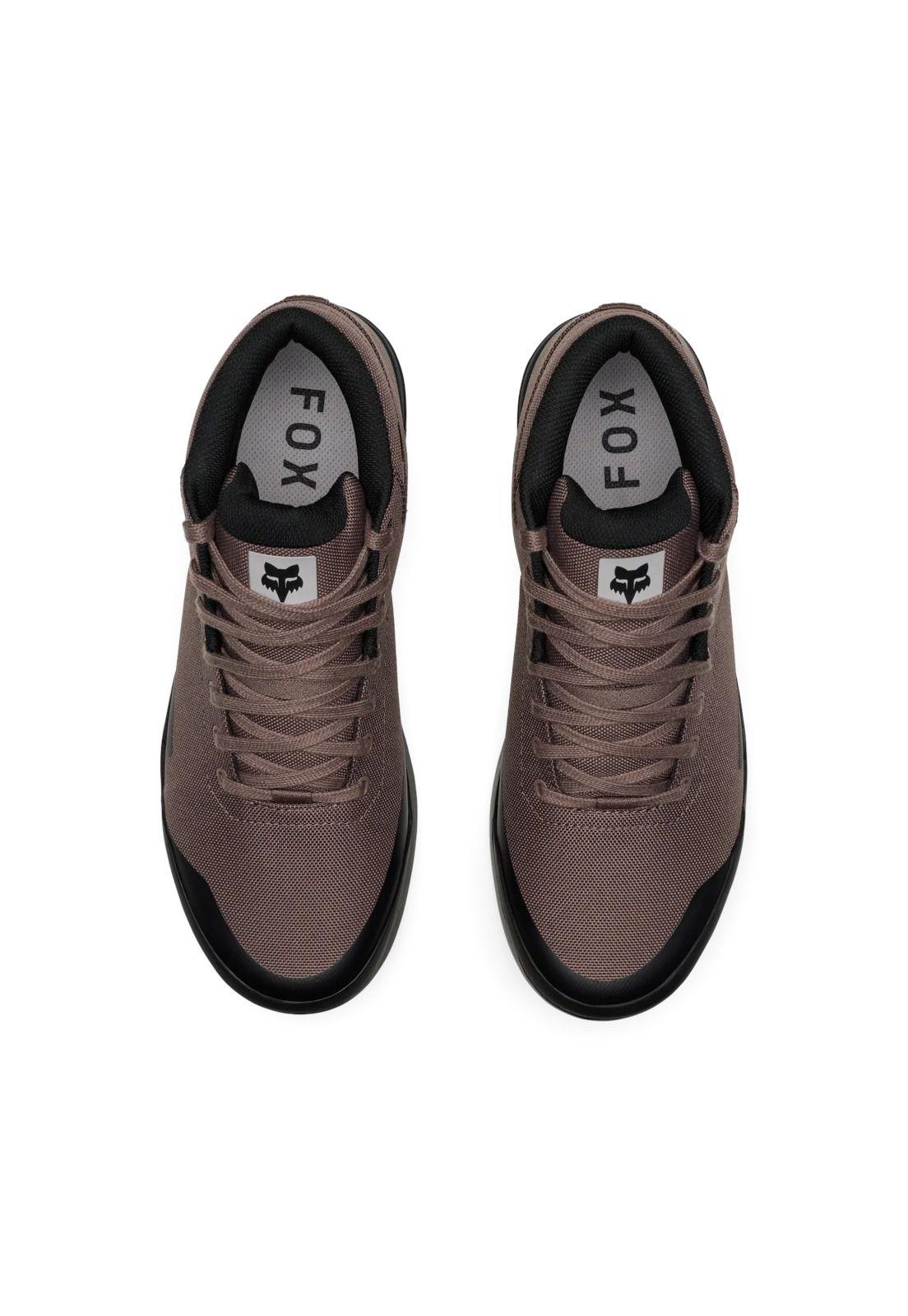 Zapatillas Bicicleta Union Canvas Mid Café Fox-2