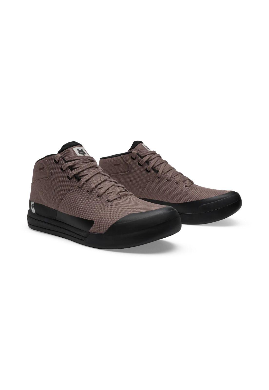 Zapatillas Bicicleta Union Canvas Mid Café Fox-3