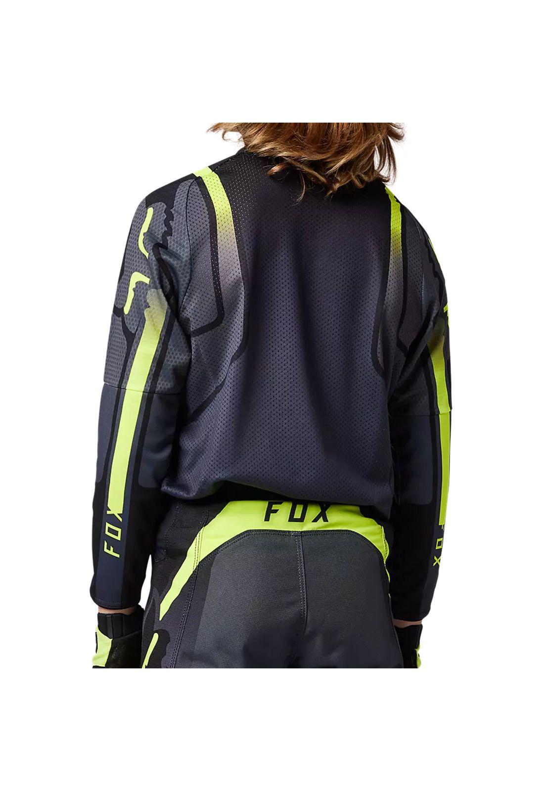Polera Moto Niño 360 Vizen Negro Fox-2