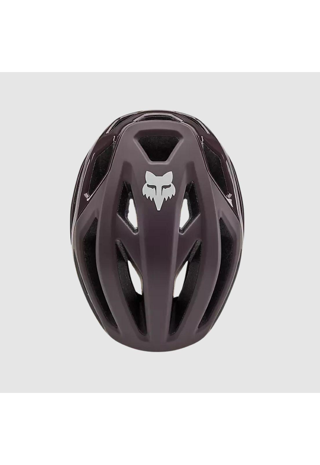 Casco Bicicleta Crossframe Pro Morado Fox -2