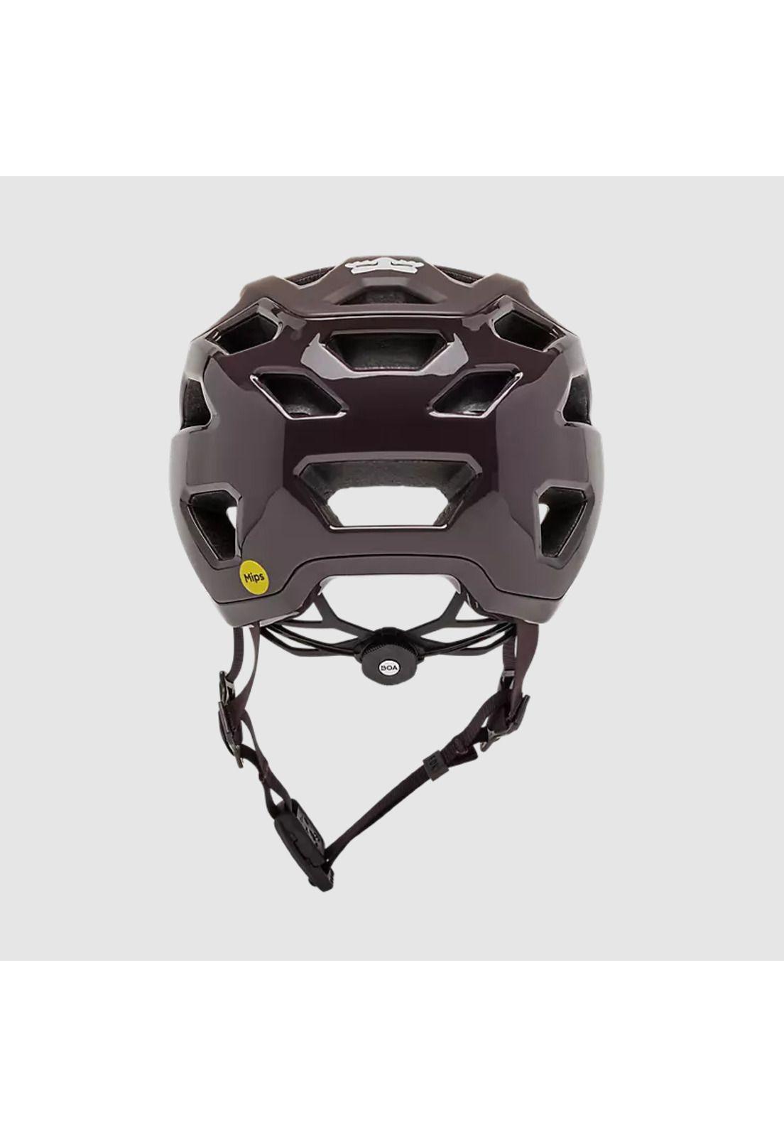 Casco Bicicleta Crossframe Pro Morado Fox -3