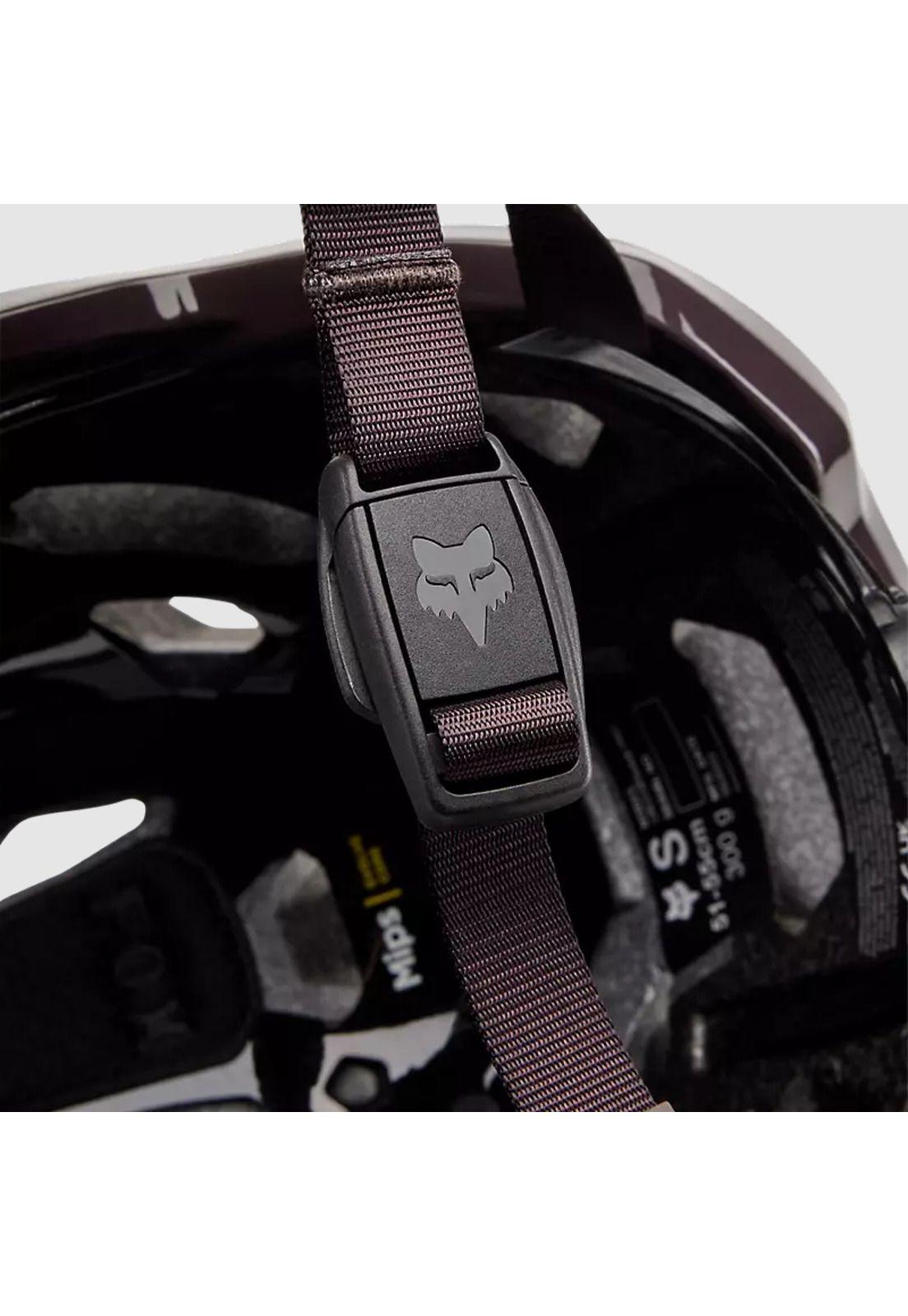 Casco Bicicleta Crossframe Pro Morado Fox -6