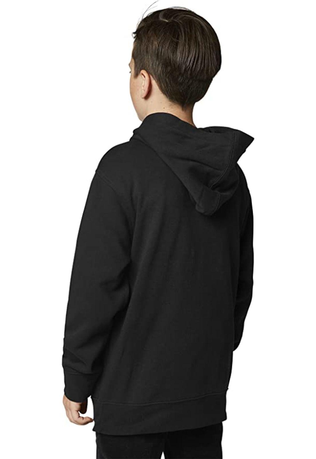 Poleron Lifestyle Niño Pinnacle Pullover Hoodie Negro Fox-1