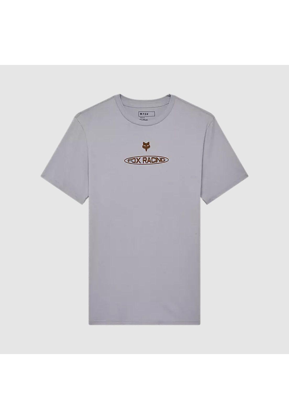 Polera Lifestyle Planet Moto Premium Gris Fox-0