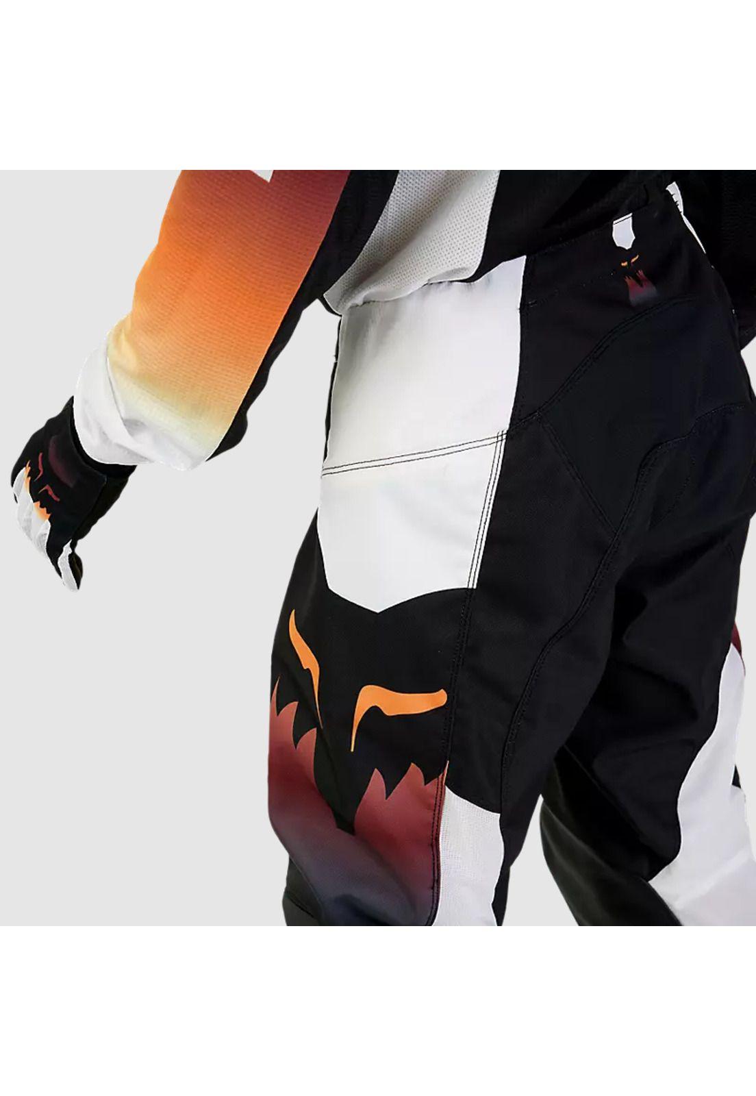 Pantalon Moto 180 Flora Negro Fox-6