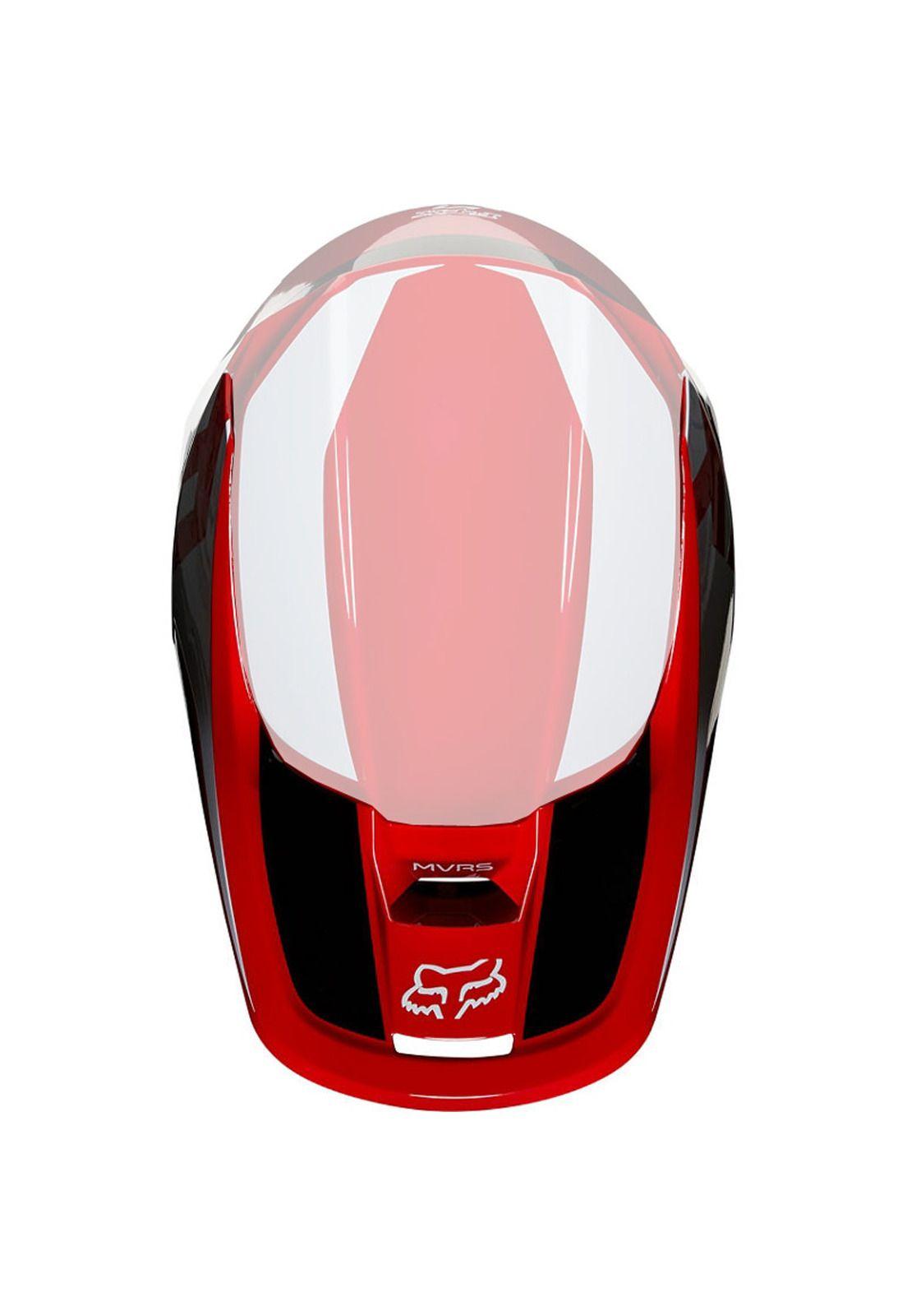 Visera Moto V1 Prix Flm Rojo Fox-0