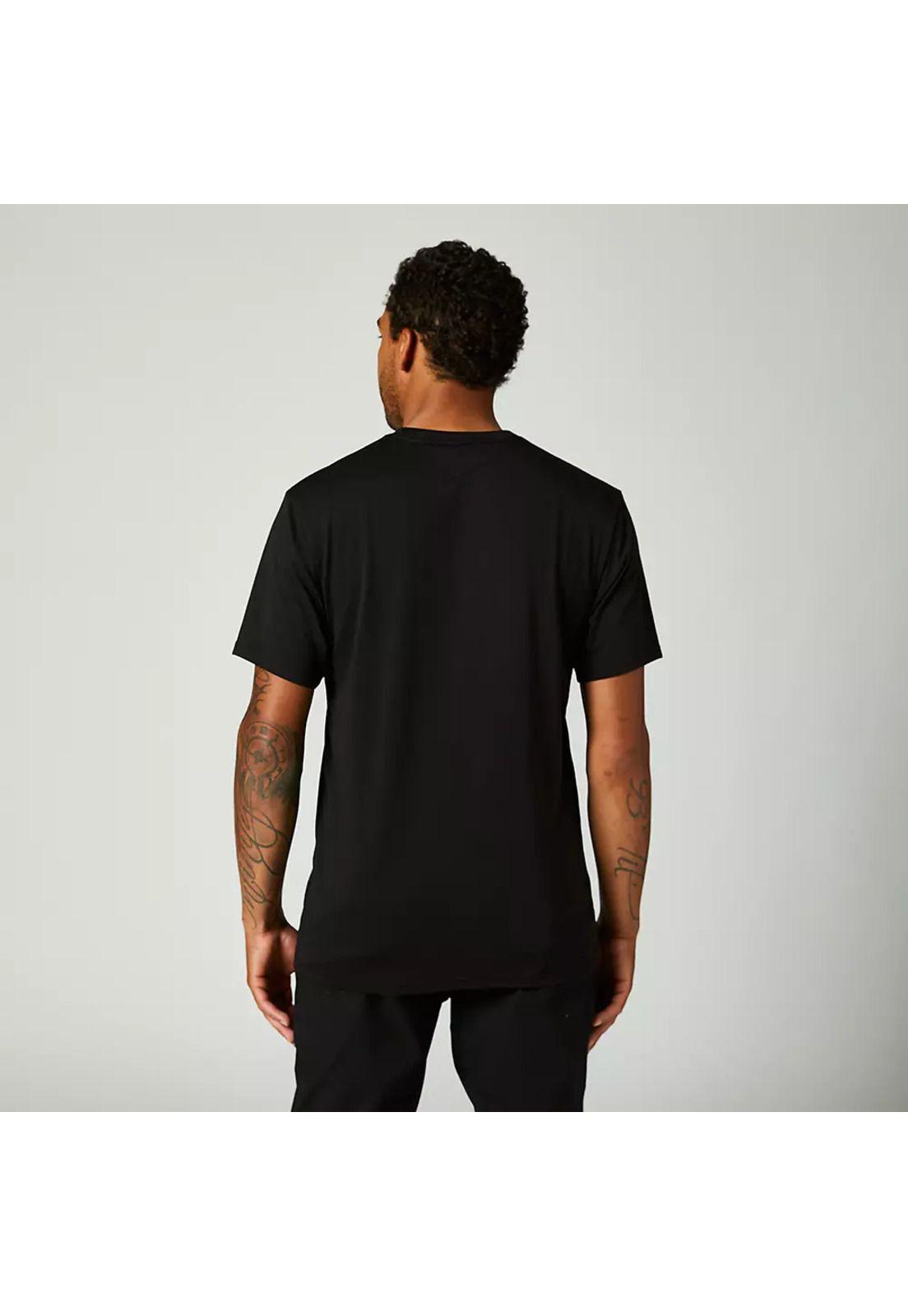Polera Lifestyle Going Pro Negro Fox-2