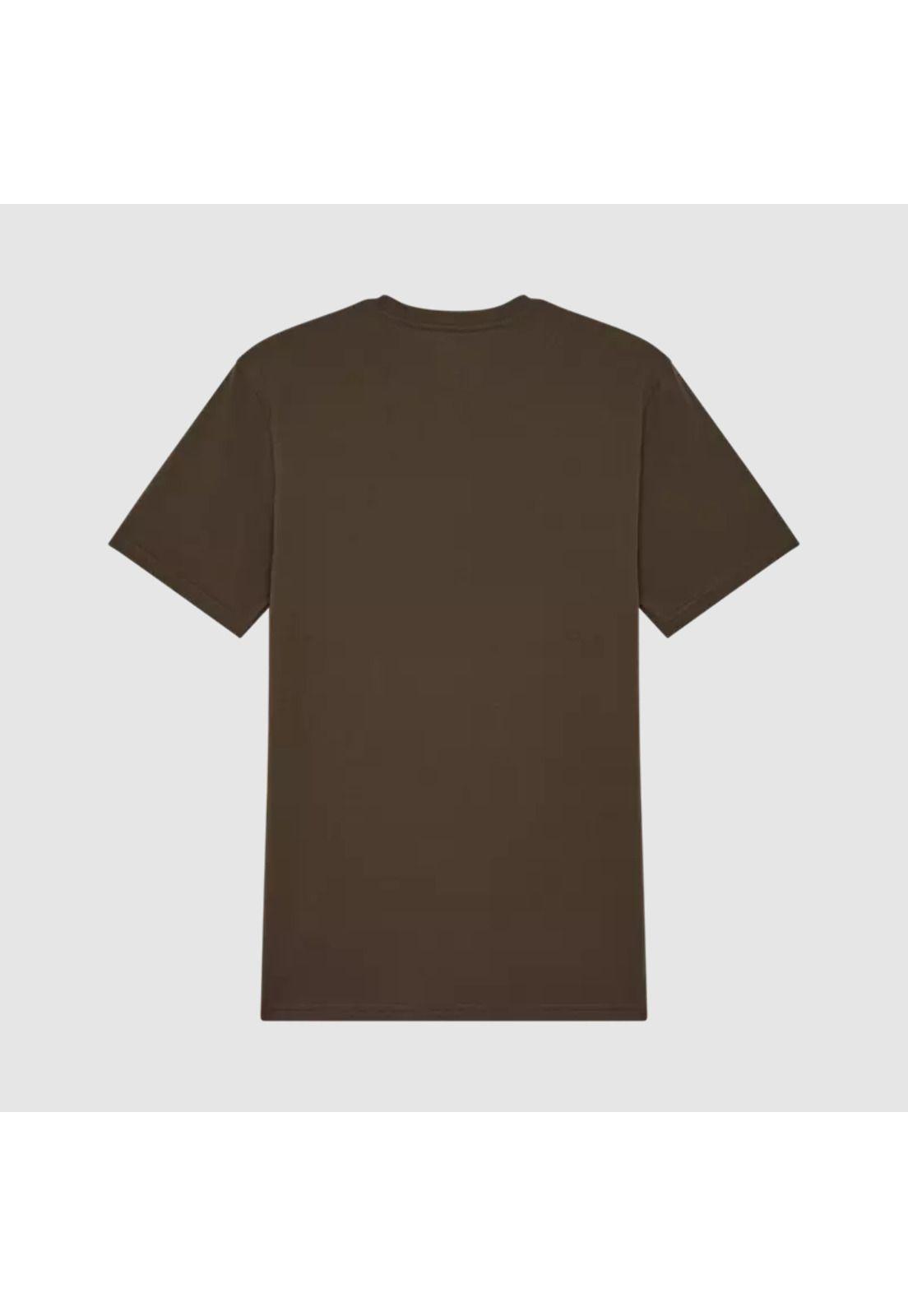 Polera Lifestyle Flag Premium Verde Oscuro Fox-1