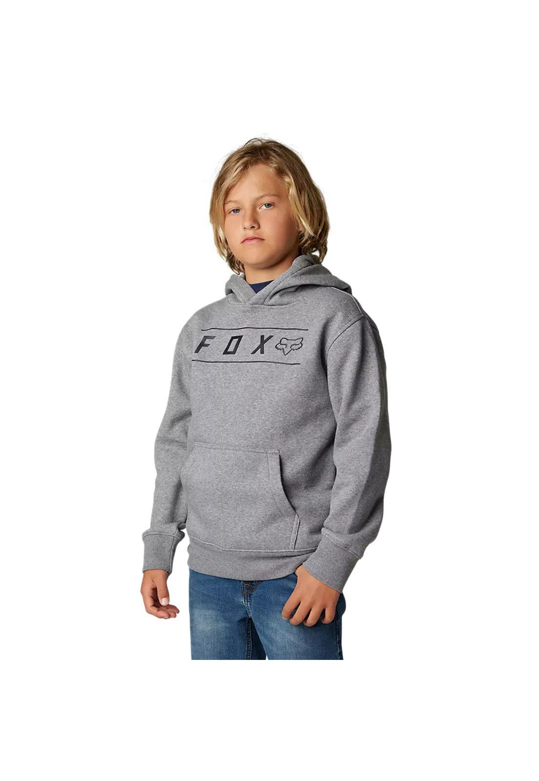 Poleron Lifestyle Niño Pinnacle Gris Fox-1