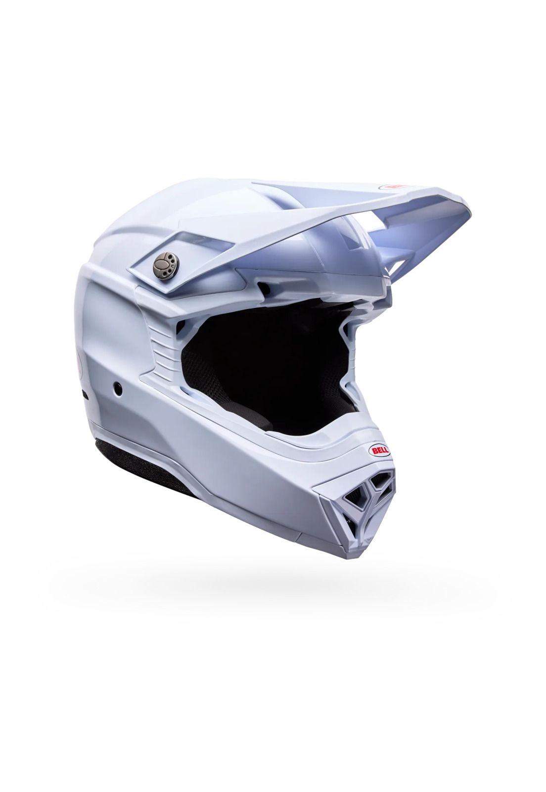 Casco Moto Moto-10 Solid Mips Blanco Bell-1