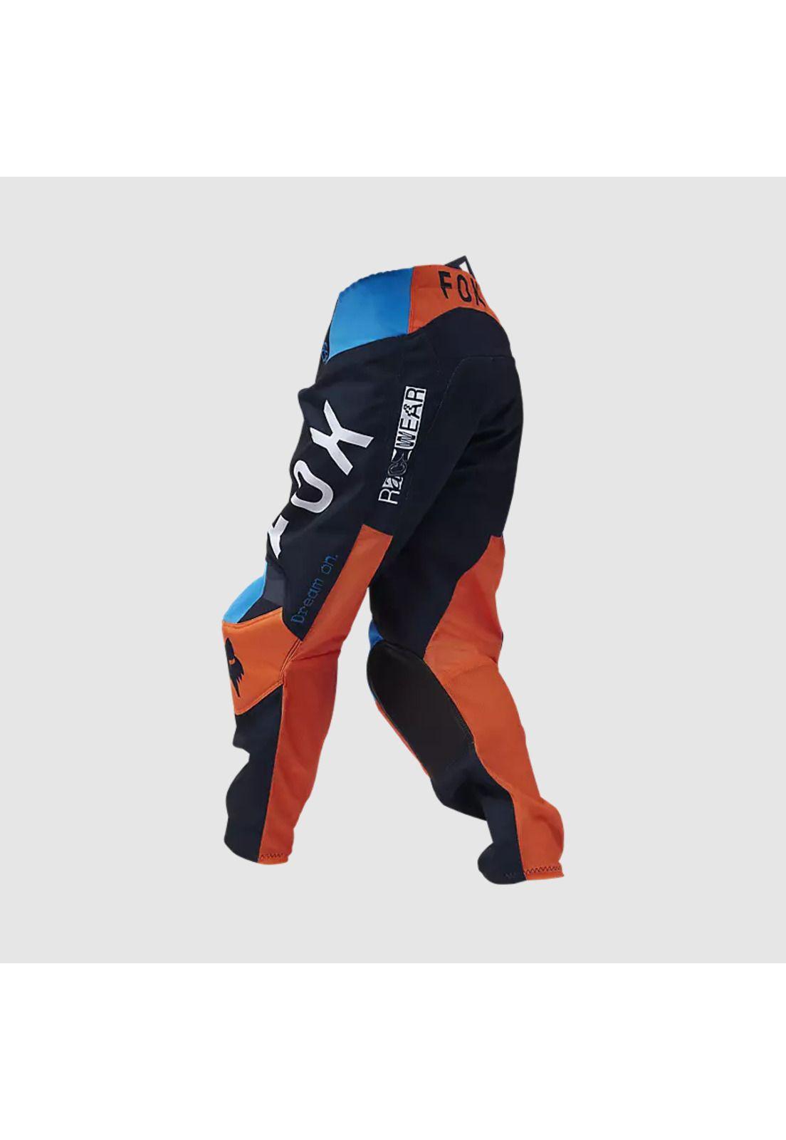 Pantalon Moto Niño 180 Race Spec Azul Fox-1