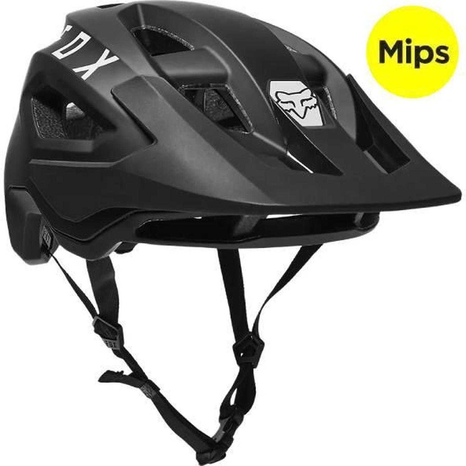 Casco Bicicleta Speedframe Mips Negro Fox-0