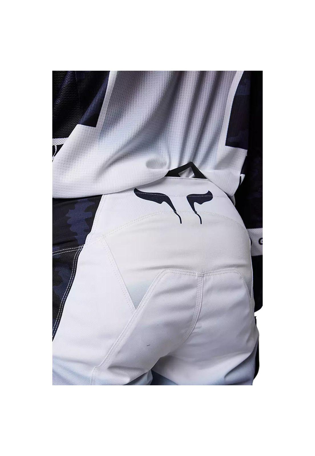 Pantalon Moto 180 Nuklr Azul/Blanco Fox-4
