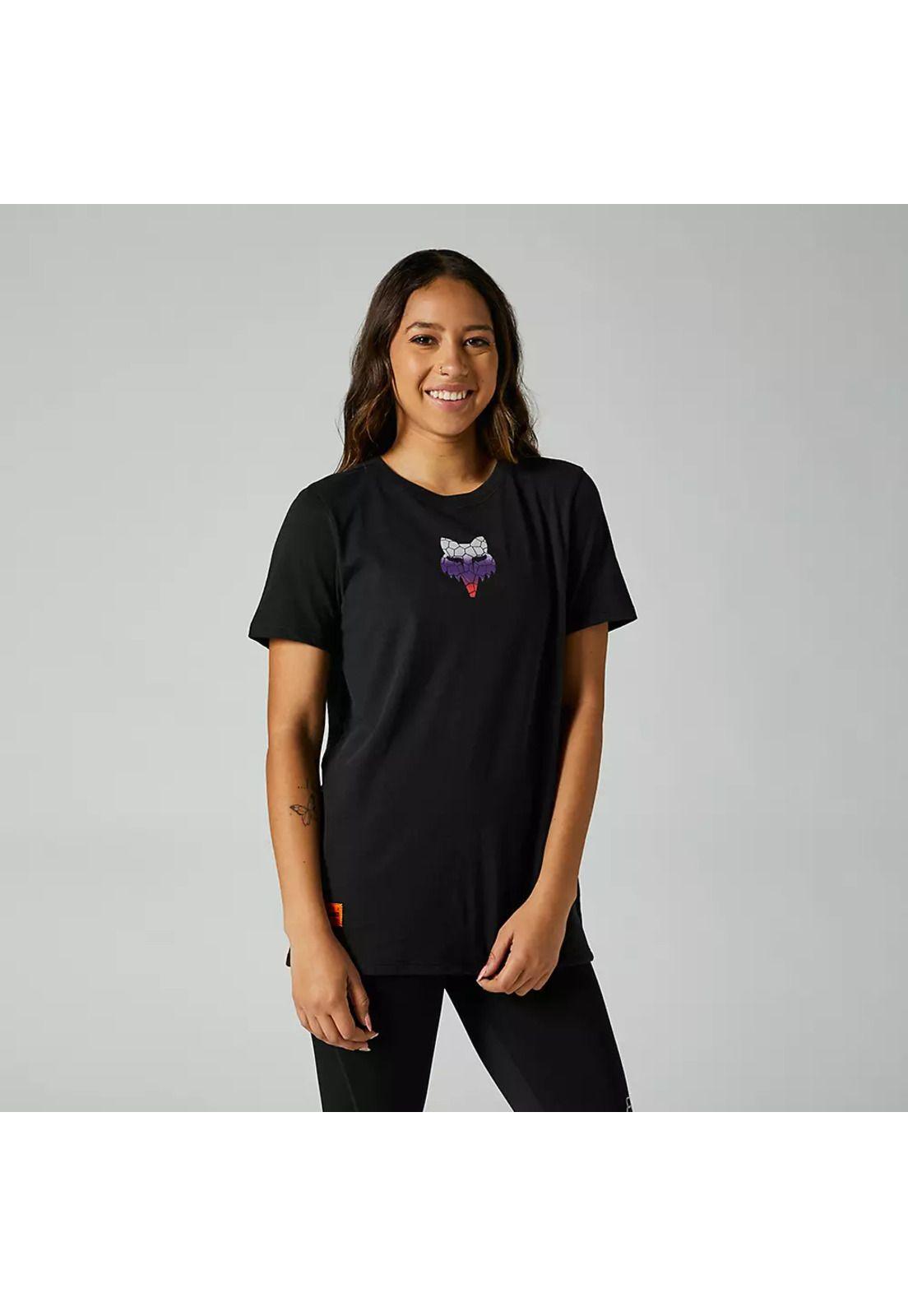 Polera Lifestyle Mujer Skarz Negro Fox-0