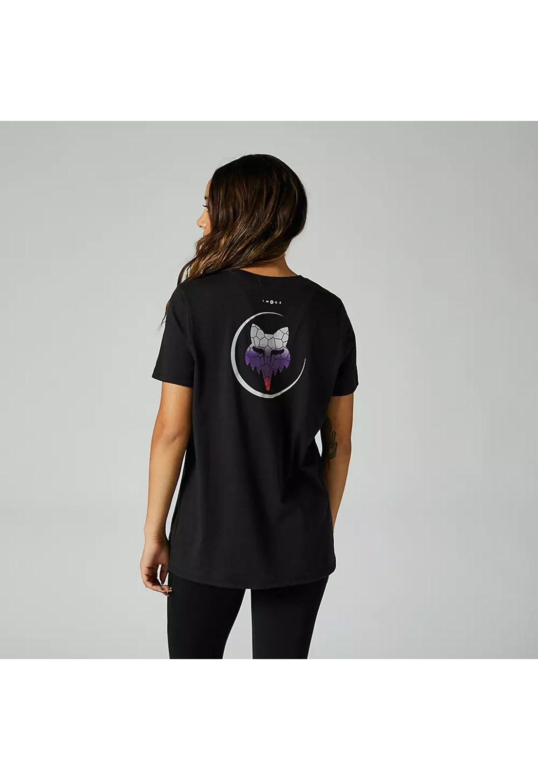 Polera Lifestyle Mujer Skarz Negro Fox-1