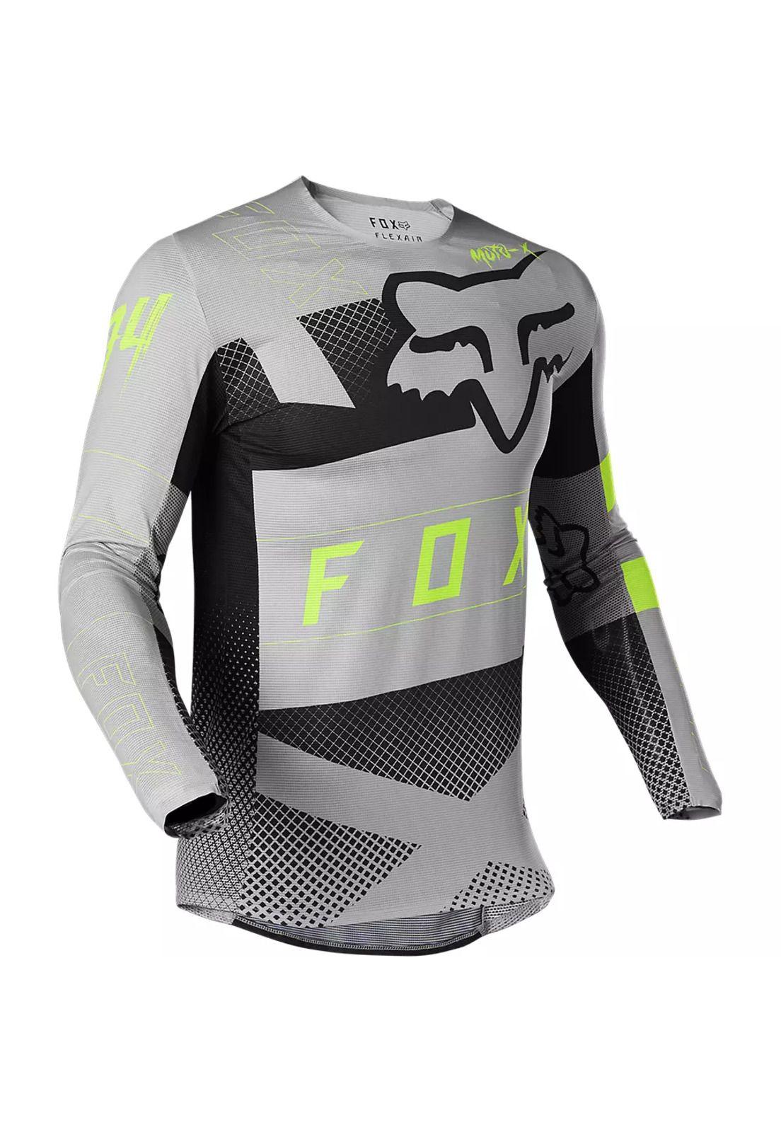 Polera Moto Flexair Riet Gris Fox-0