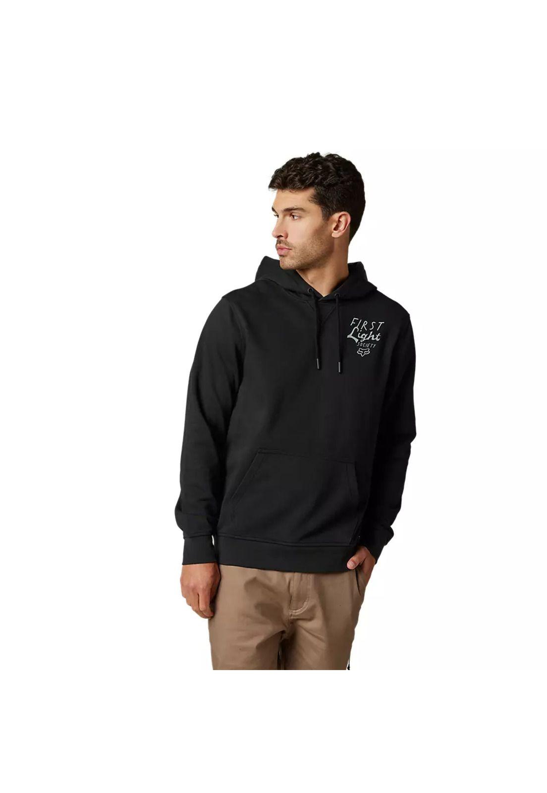 Poleron Lifestyle Parkerboss Pullover Negro Fox-1