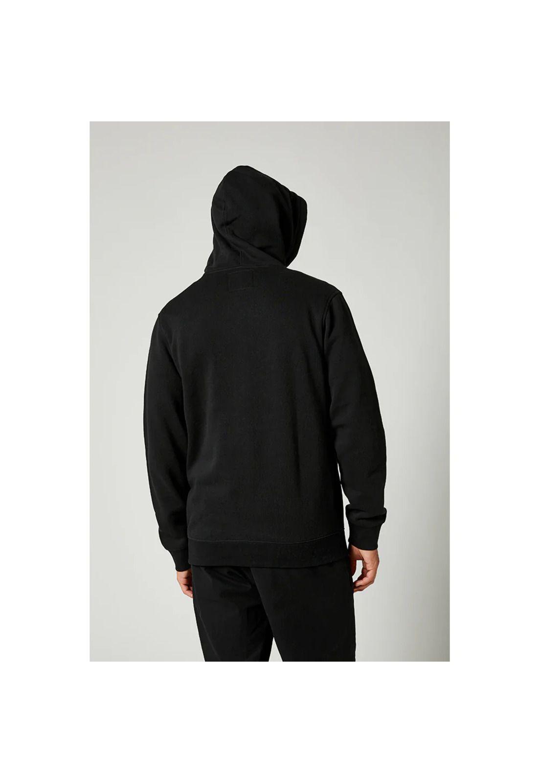 Poleron Lifestyle Pullover Fleece Negro Fox-1