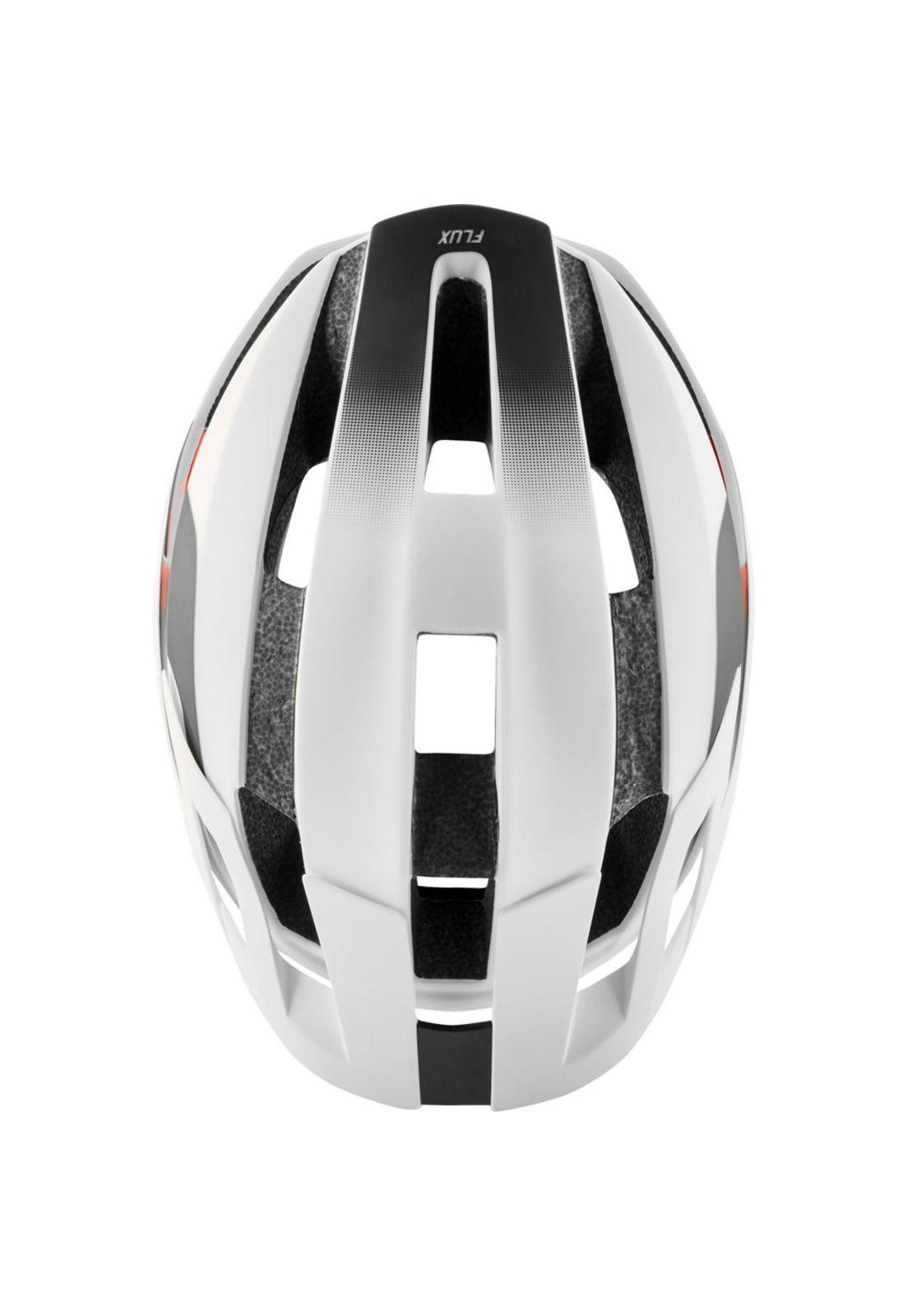 Casco Bicicleta Flux Mips Conduit Blanco Rojo Fox-2