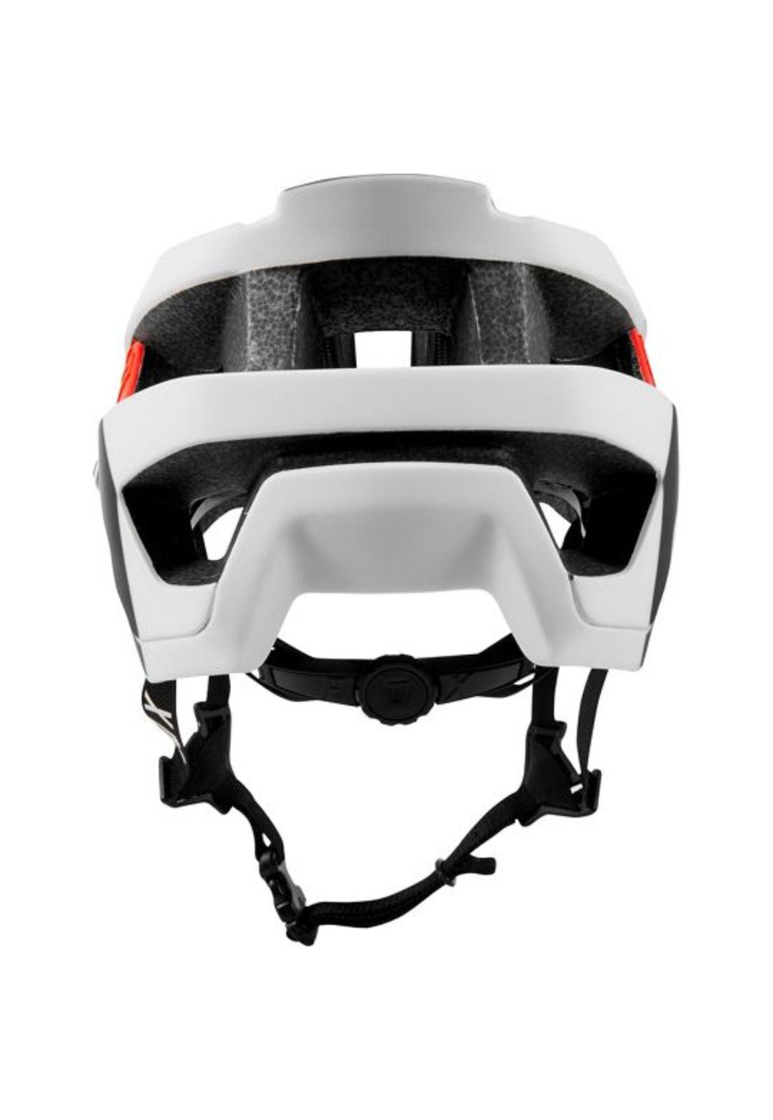 Casco Bicicleta Flux Mips Conduit Blanco Rojo Fox-3