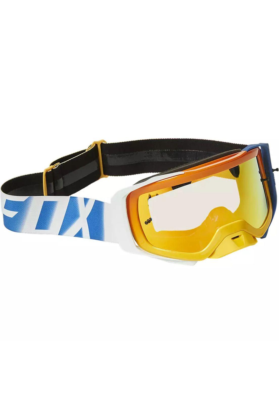 Antiparras Moto Airspace RKANE Blanco/Naranjo Fox-0