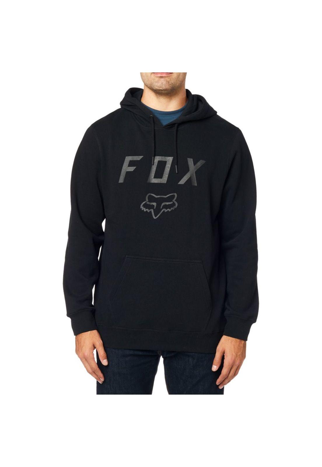 Poleron Lifestyle Legacy Moth Negro Fox-2
