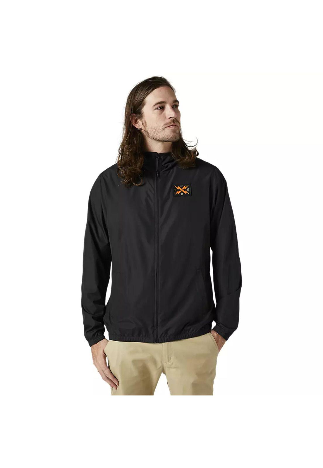 Chaqueta Lifestyle Cortavientos Calibrated Negro Fox-0