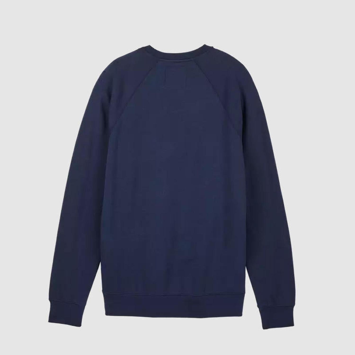 Poleron Lifestyle Sin Capucha Absolute Crew Azul Marino Fox-1