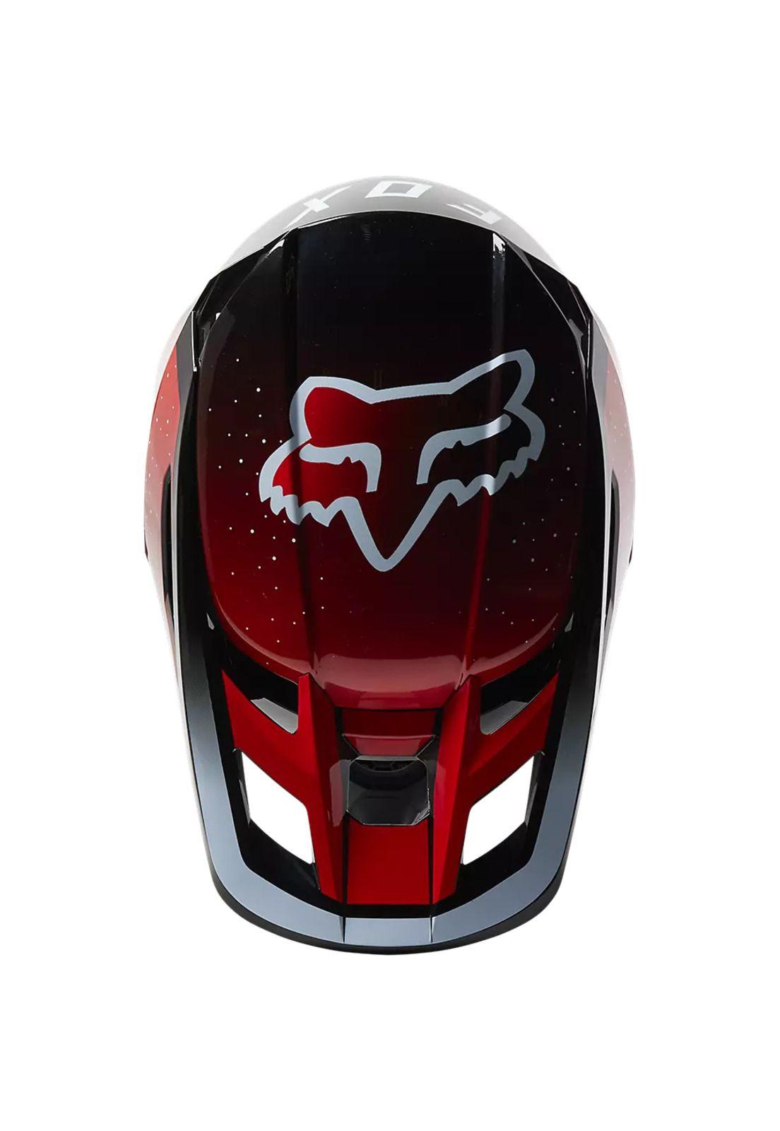 Casco Moto V2 Vizen Rojo Fox-3