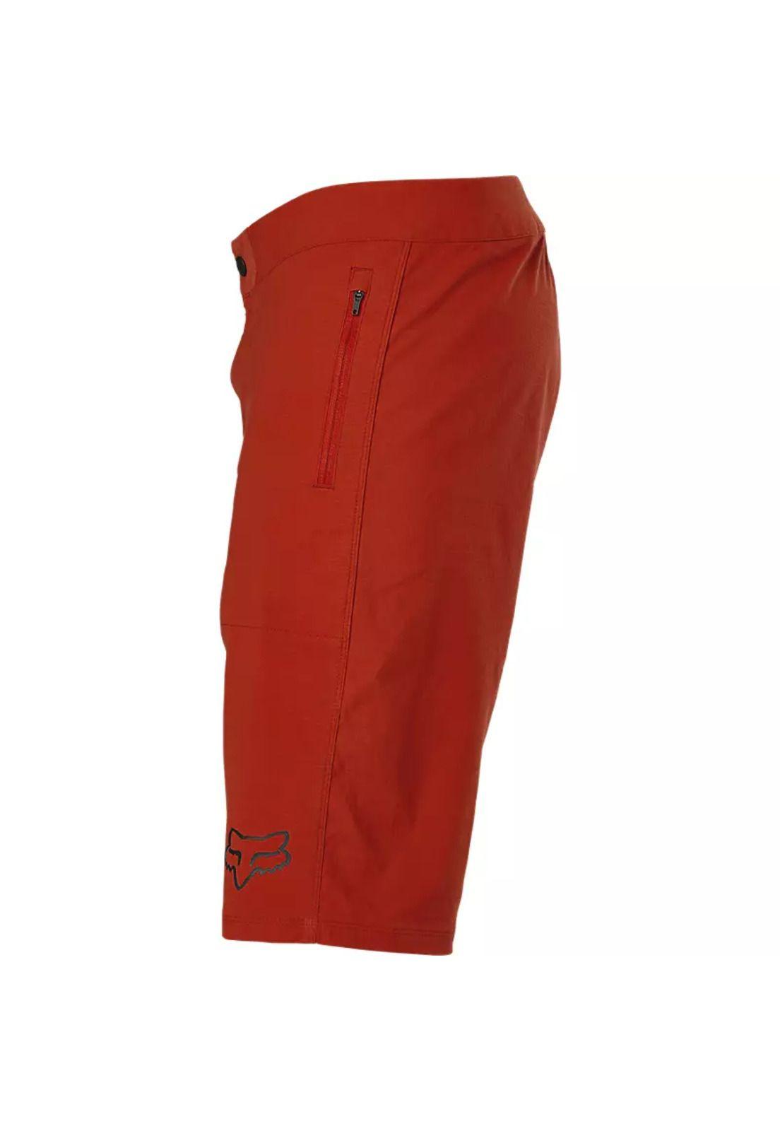 Short Bicicleta Ranger con Forro Rojo Fox-3