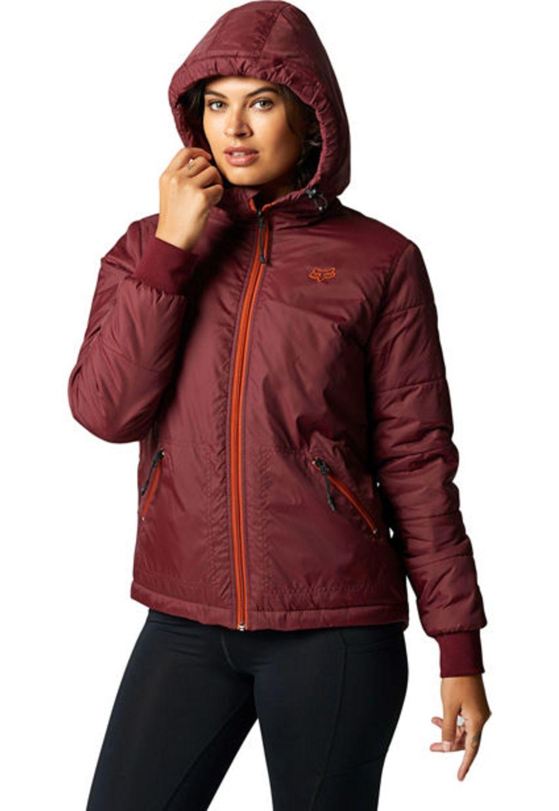 Chaqueta Lifestyle Mujer Gravity Rojo Fox-2