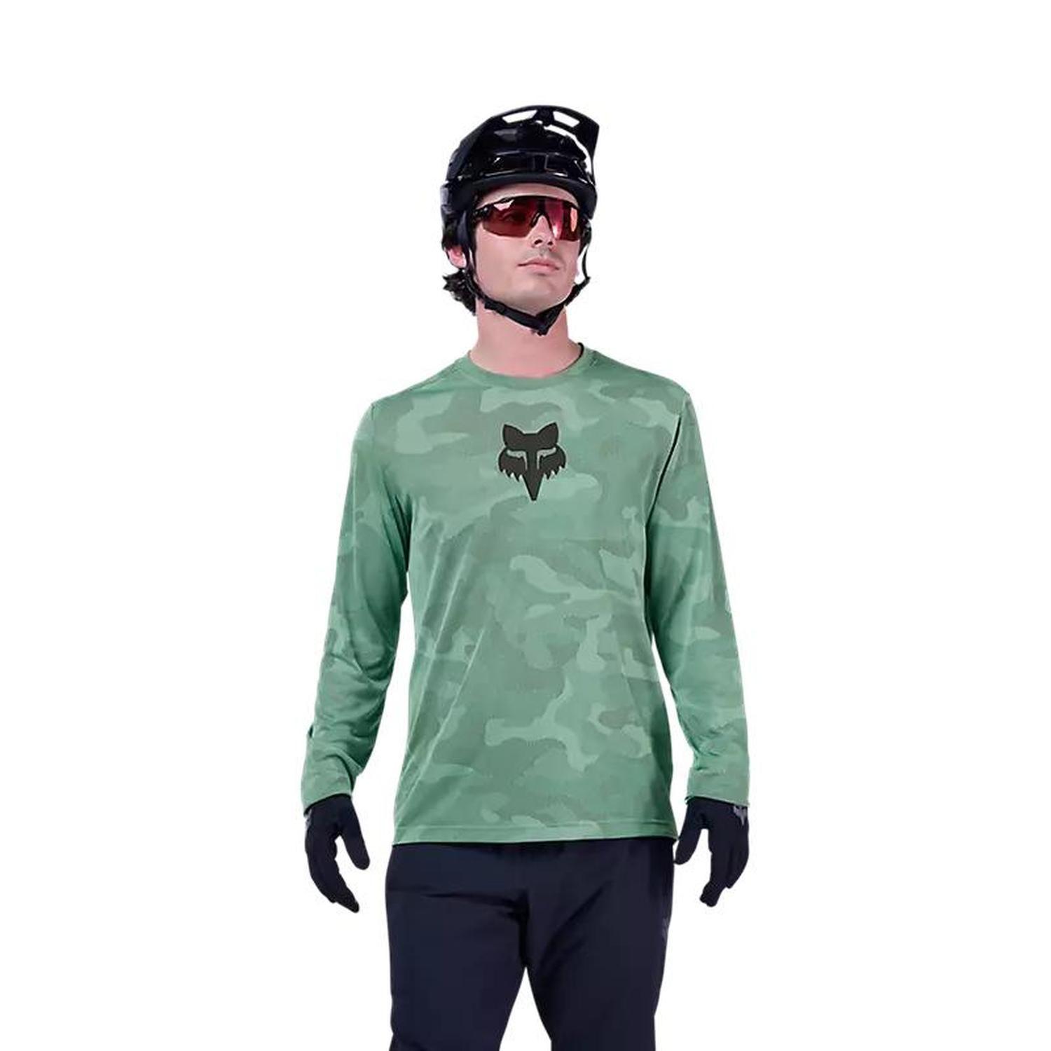 Polera Bicicleta Ranger TruDri™ Verde Fox-2