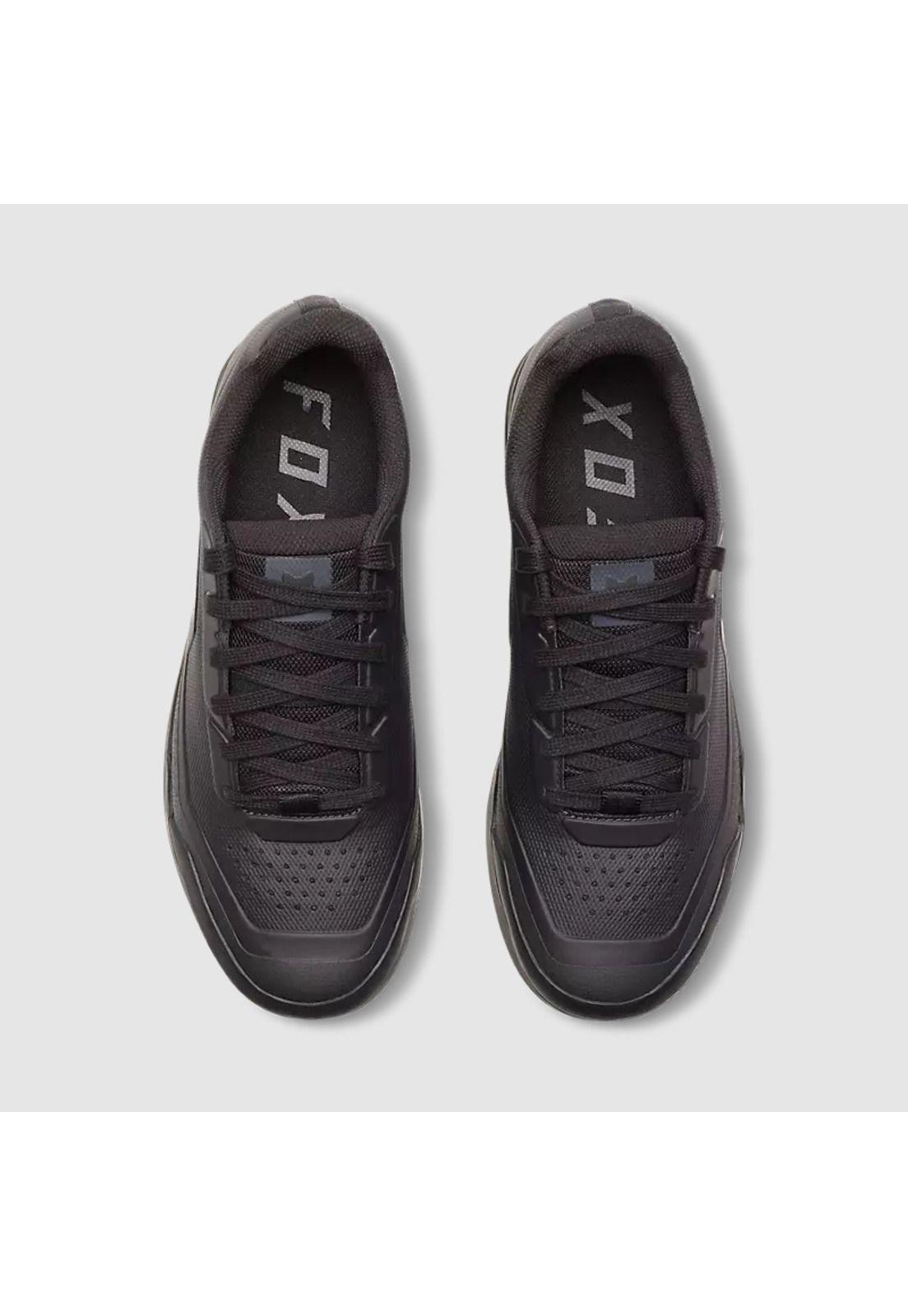 Zapatillas Bicicleta Union Flat Negro Fox-1